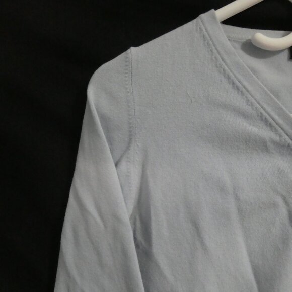 MEXX - Women | medium | Light Blue Button-Up V-Neck Cardigan - Picture 3 of 16